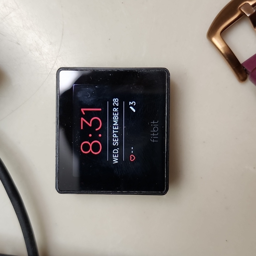 Fitbit Blaze Watch - Still Active & Working